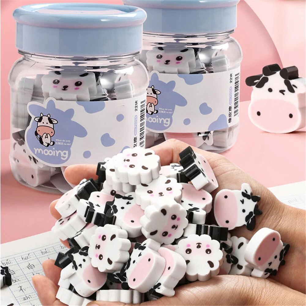 Cow & Sheep Erasers