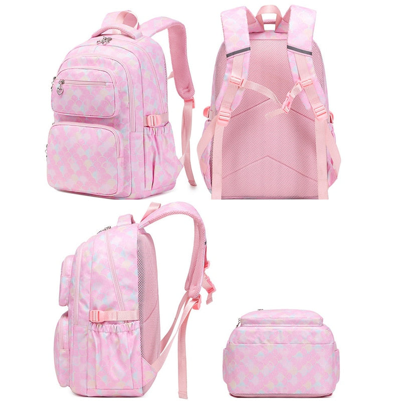 3 Pcs/Set Mermaid Backpack