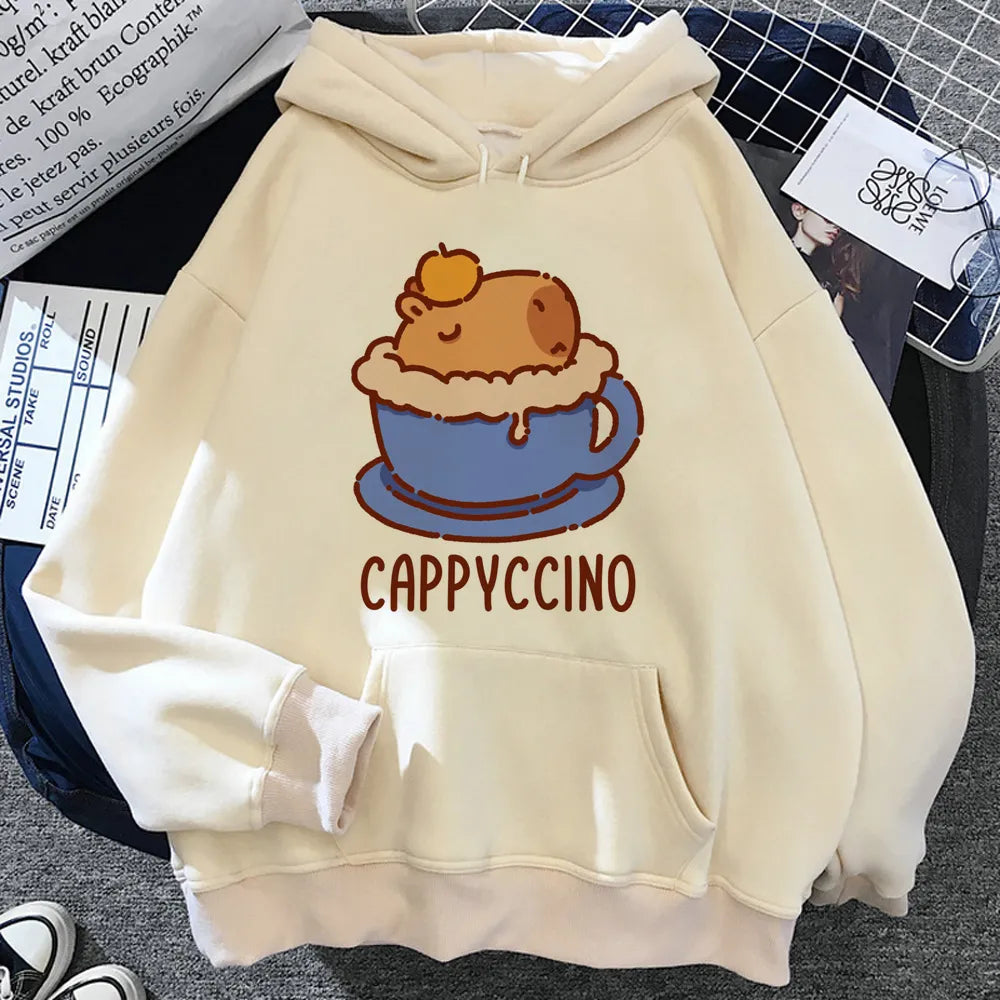 Cappycino Capybara Hoodie