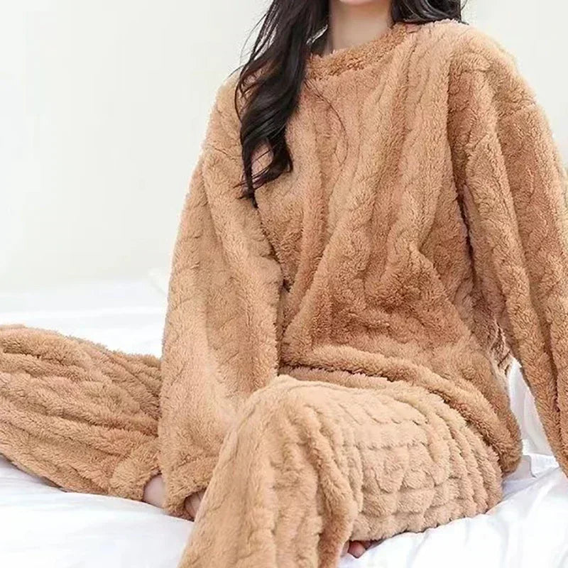 Fluffy Fleece Pajamas