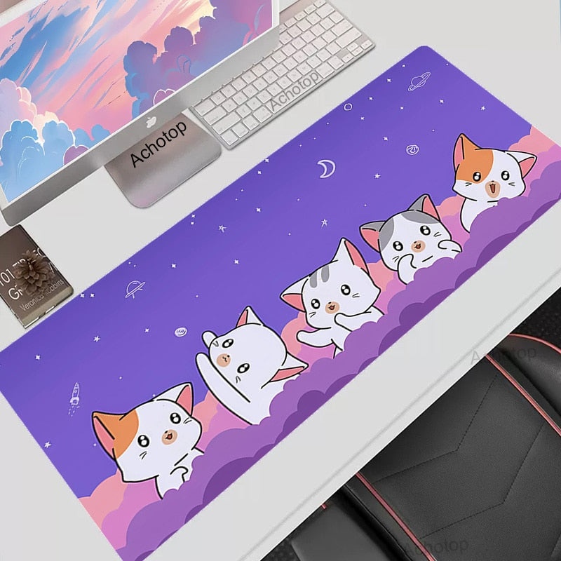 Brick Kitties Desk Pad