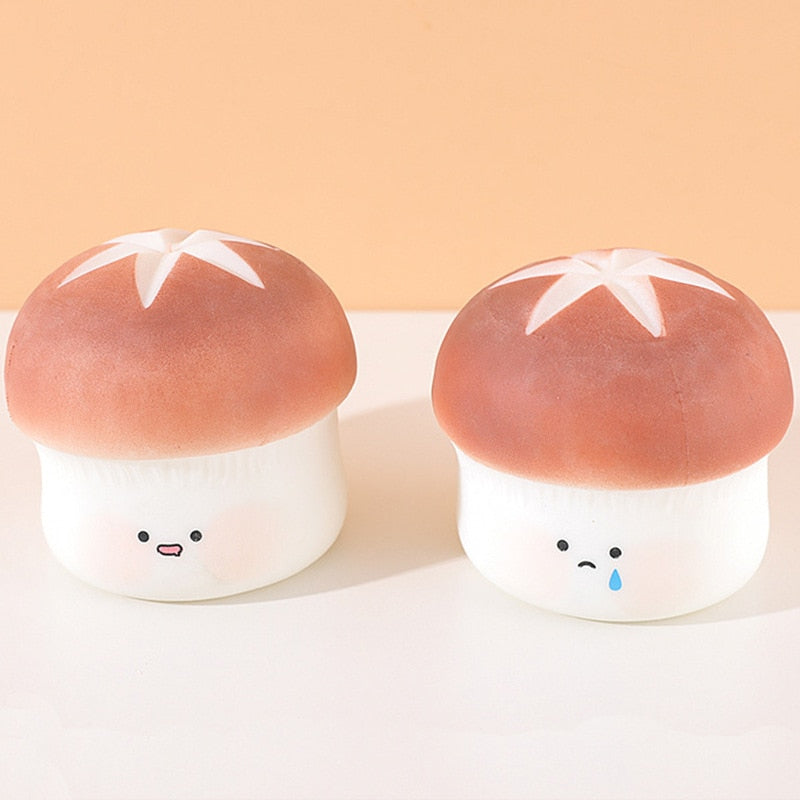 Shiitake Mushroom Squish Toys