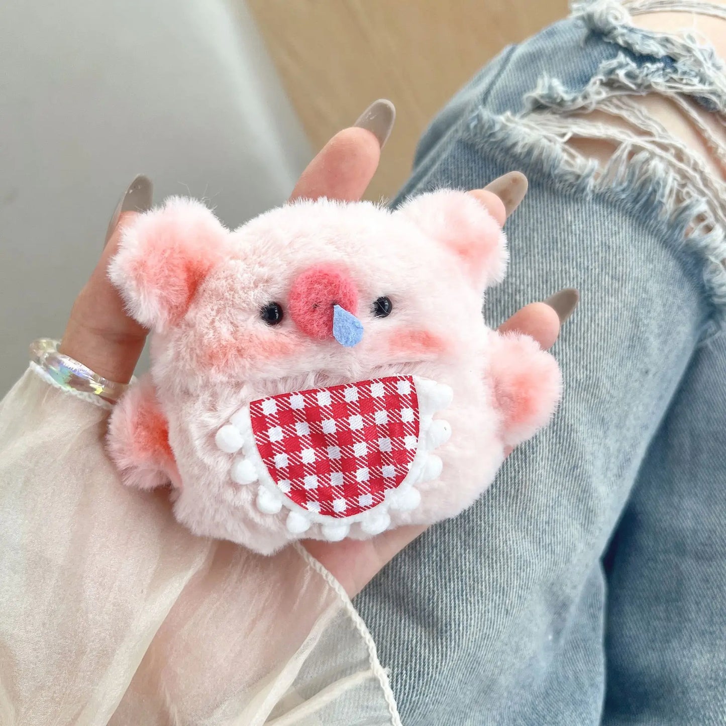 Plush Pig AirPods Case