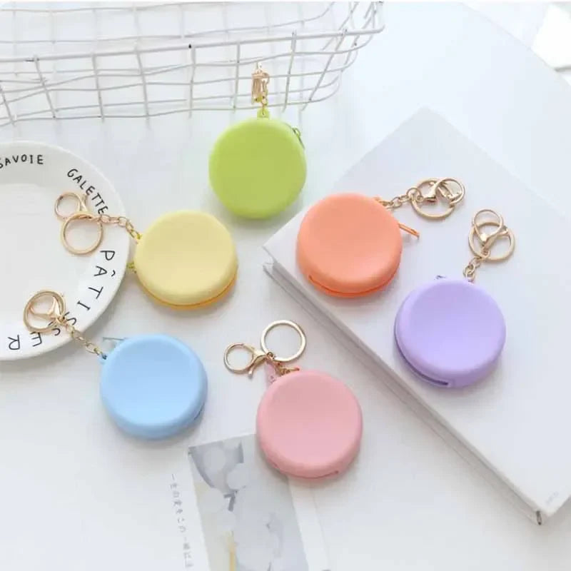 Round Silicone Coin Purses