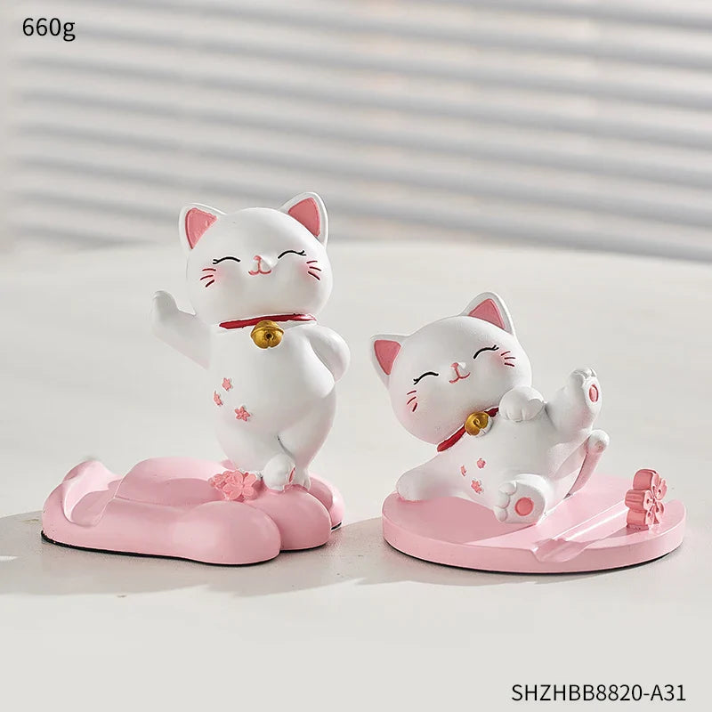 Sakura Cat Phone Stands