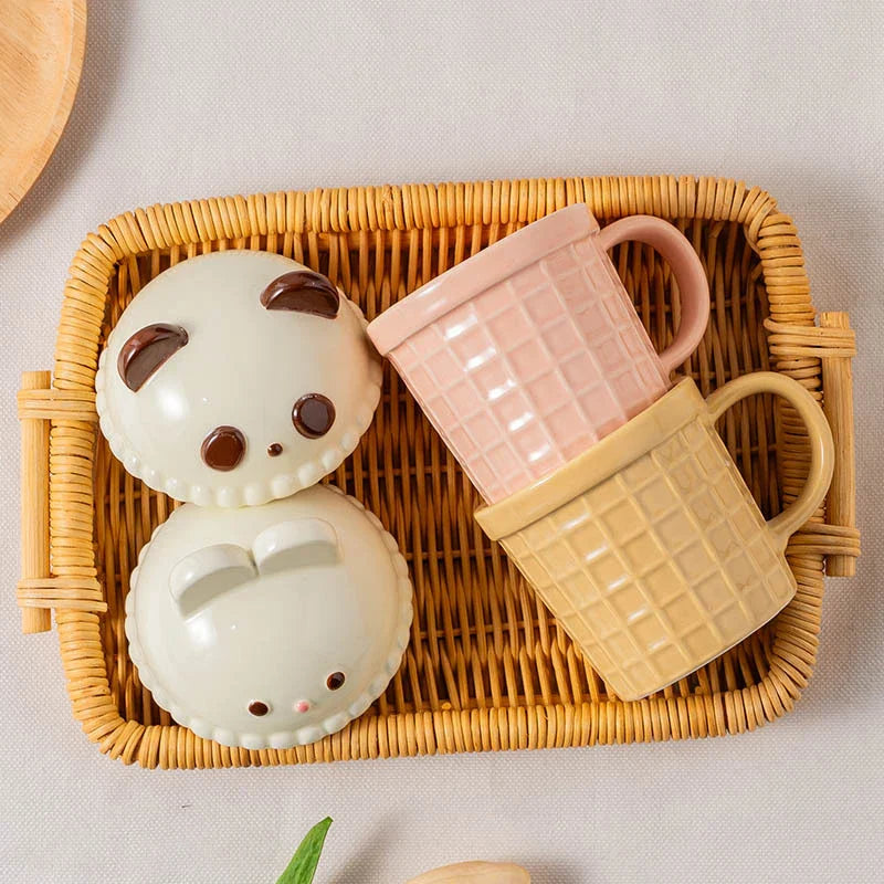 Cute Animal Ice Cream Mugs