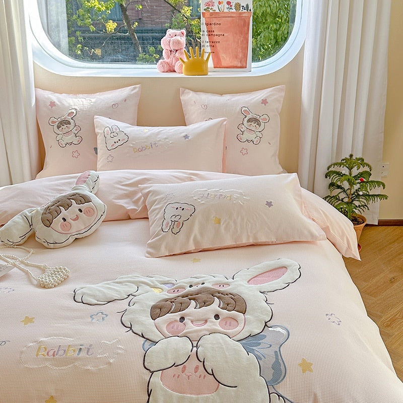 Bunny Girl Bedding