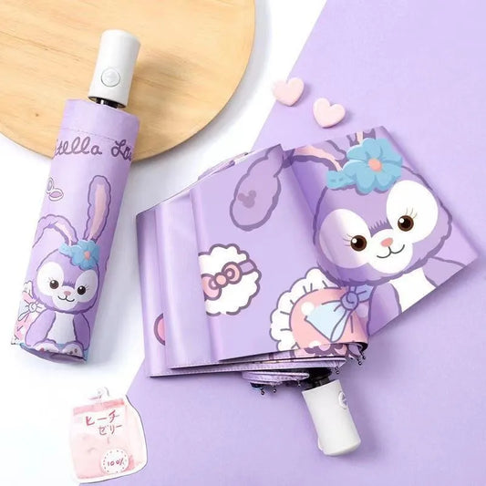 Purple Bunny Umbrella