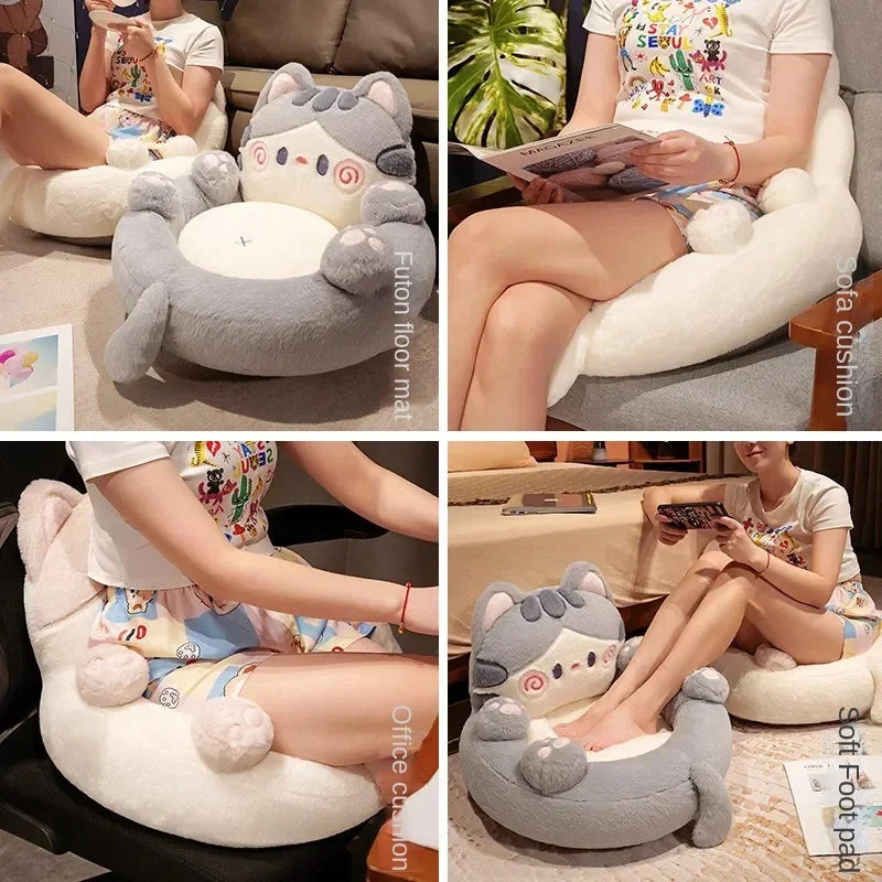 Cute Cat Seat Cushion