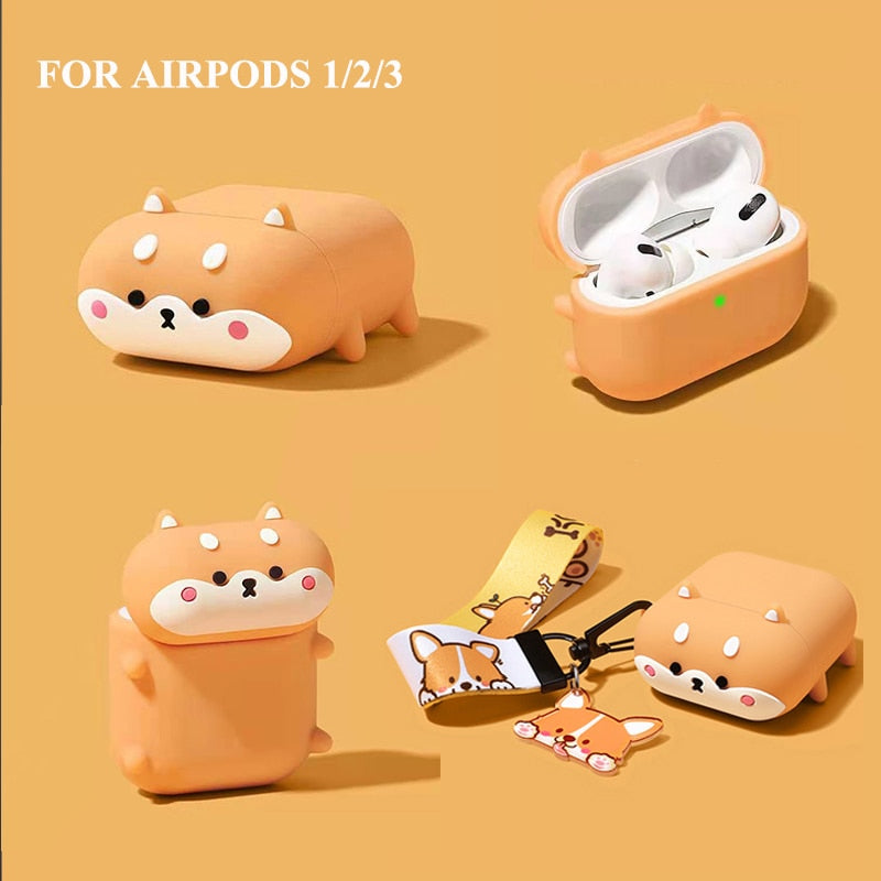 Shiba Inu Airpods Case