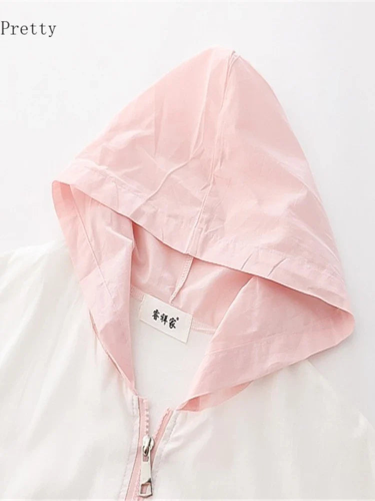 Strawberry Jam Thin Summer Jacket