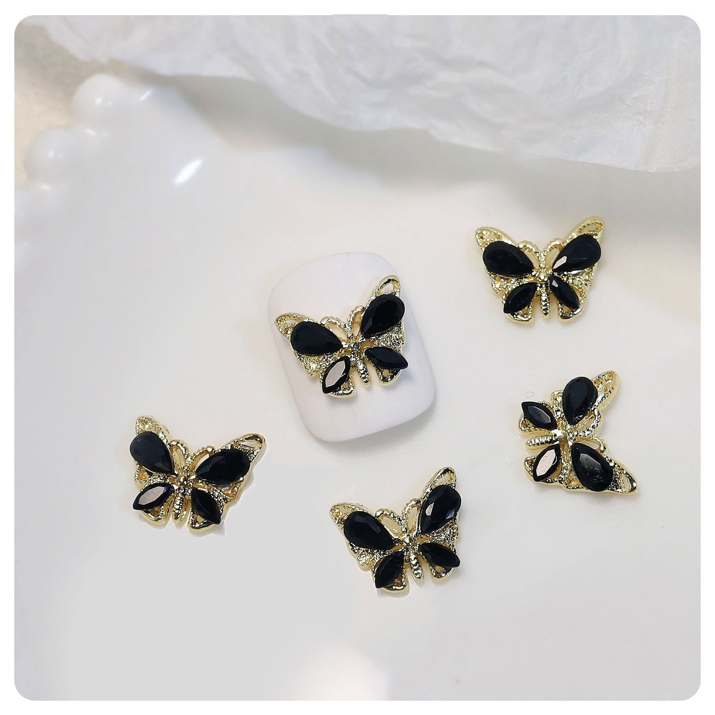 Butterfly Nail Charms