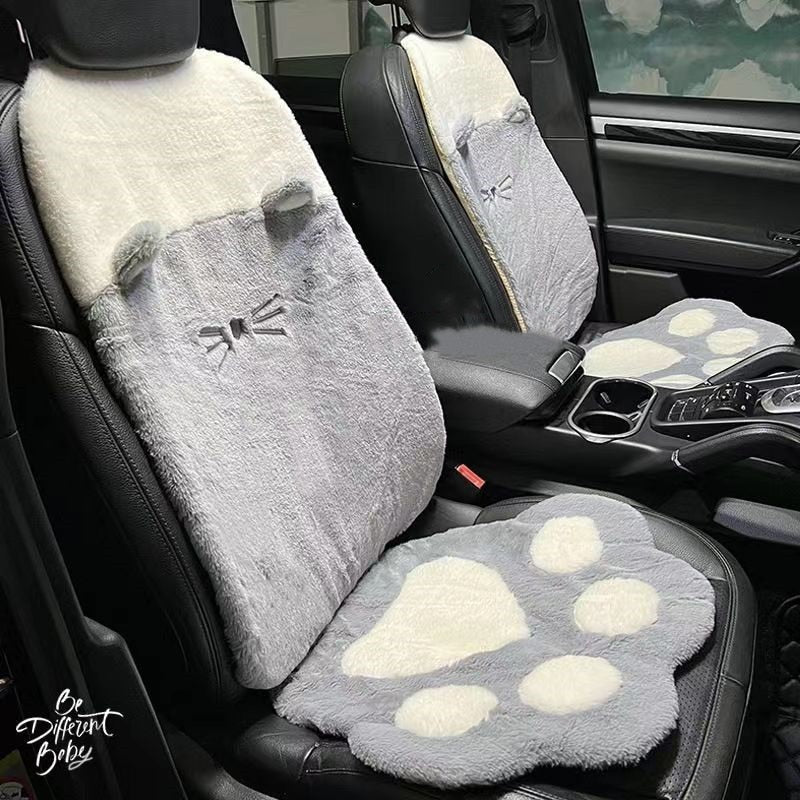 Cat Paw Car Seat Cover Set