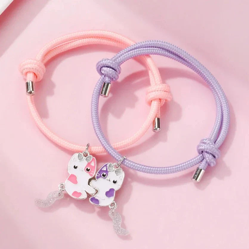 Kawaii Cat Friendship Bracelets