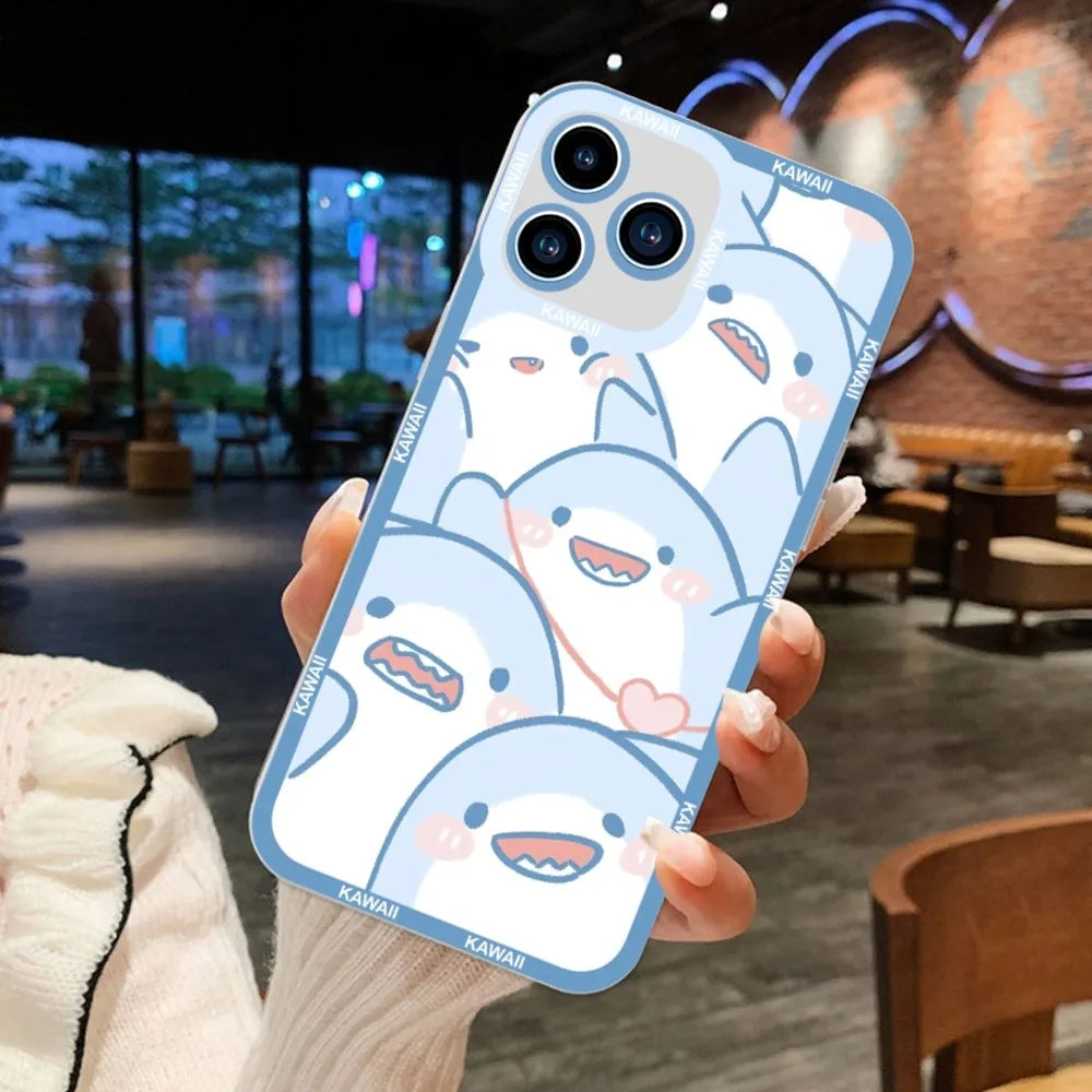 Kawaii Shark iPhone Case