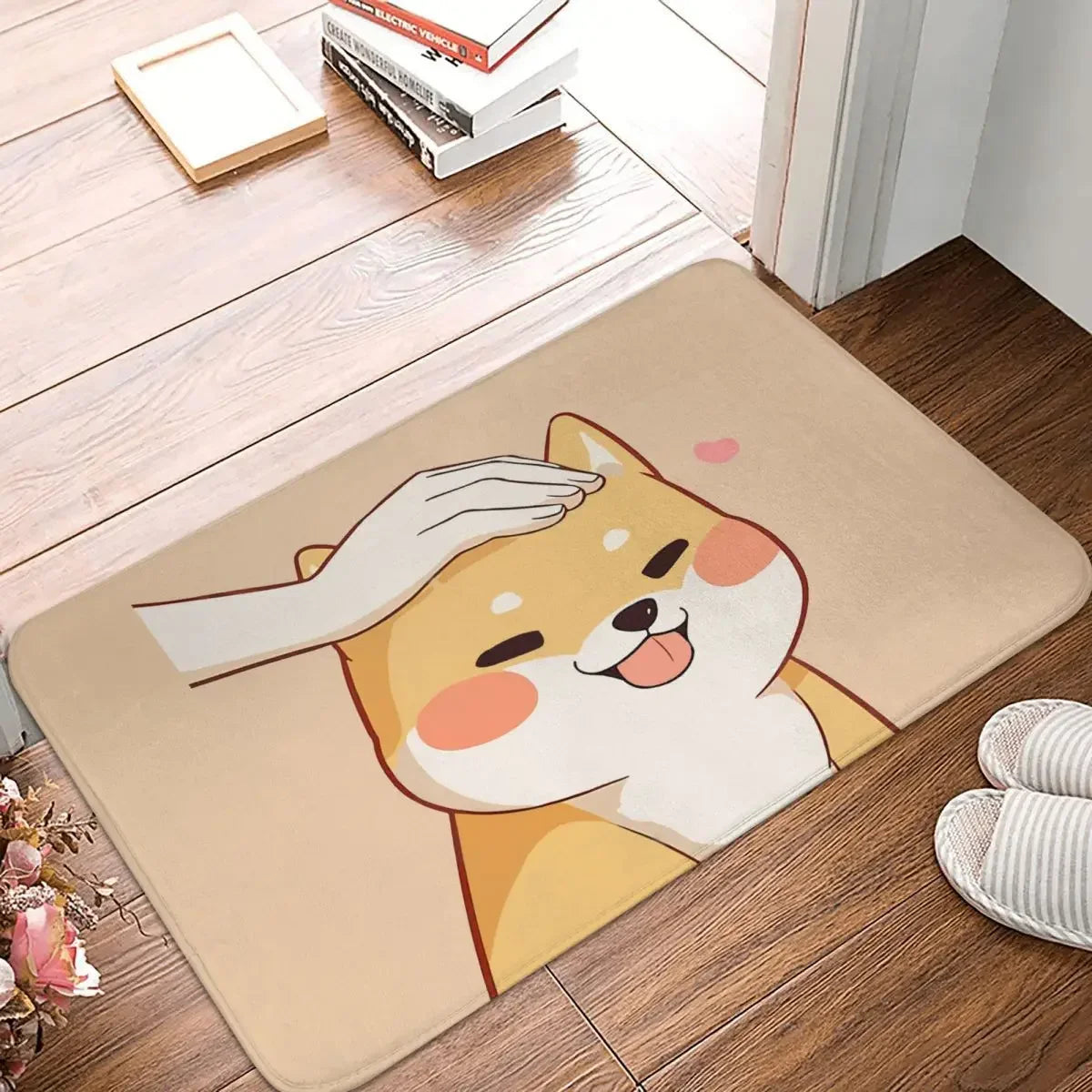 Kawaii Shiba Inu Door Mats