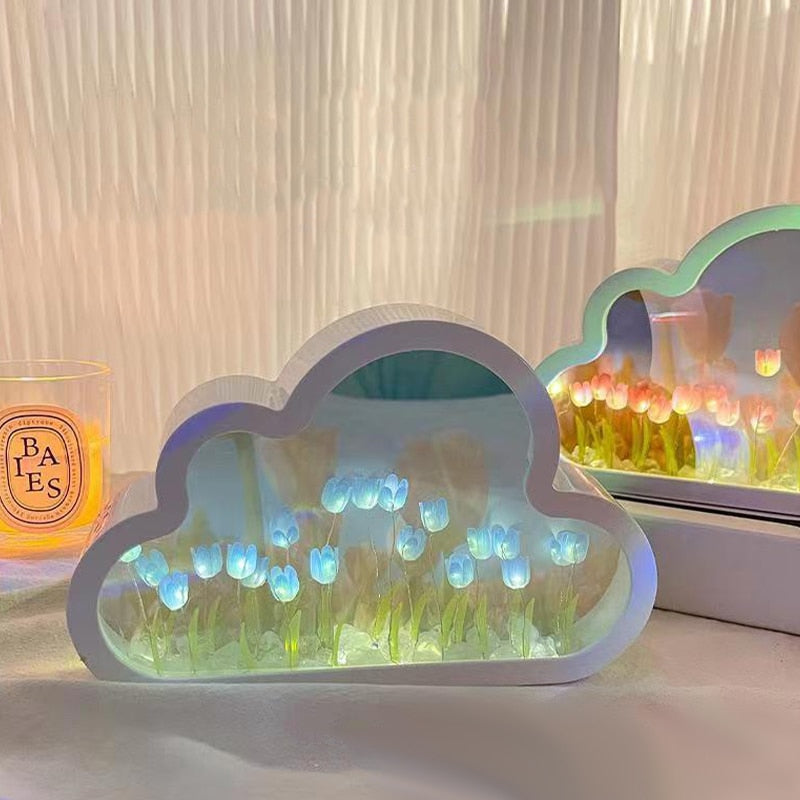 DIY Tulip Cloud LED Night Light