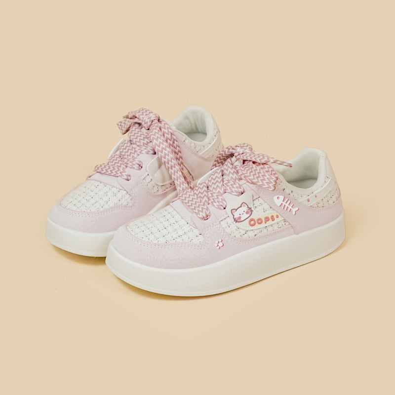 Neko Fish Bone Sneakers