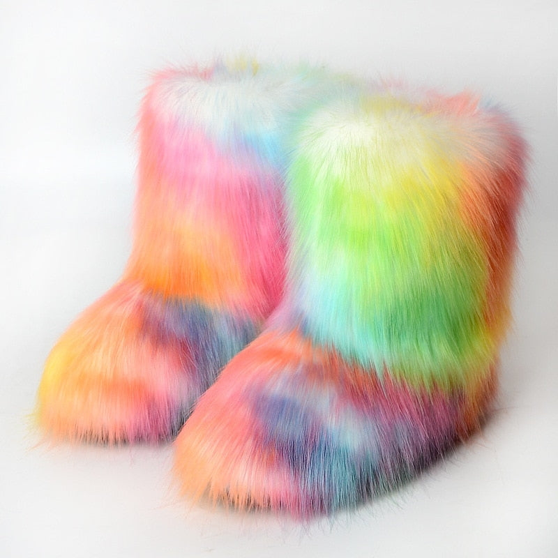 Funky Furry Boots