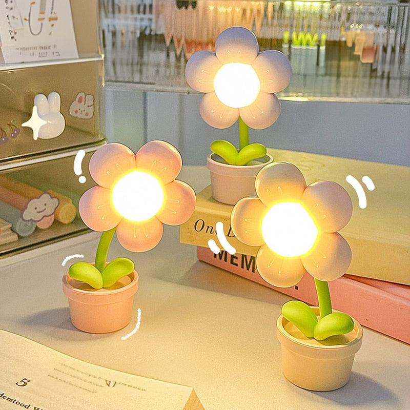 Bubbly Flower Night Lights