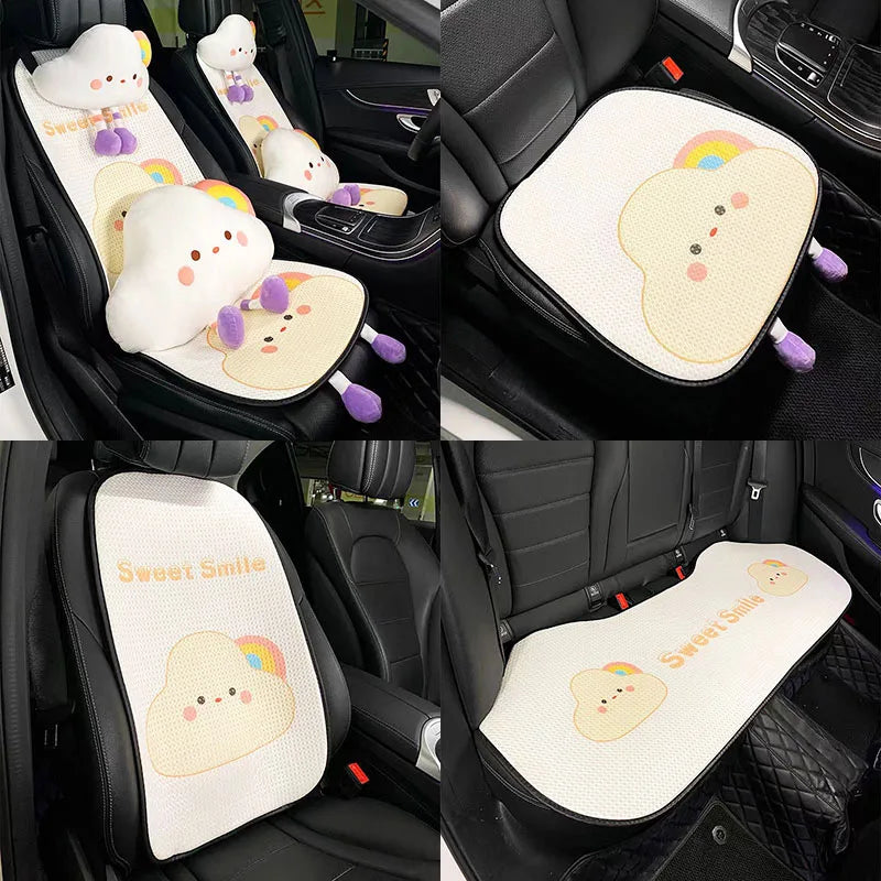 Rainbow Cloud Car Seat Covers & Cushions