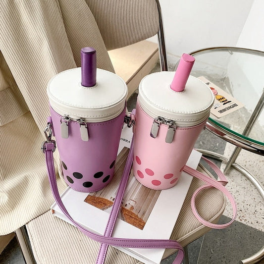 Boba Tea Shoulder Bag