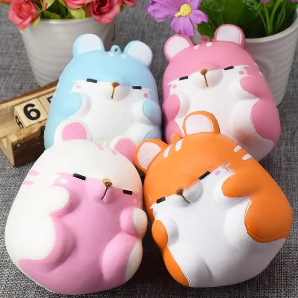 Sleepy Hamster Squish Toys