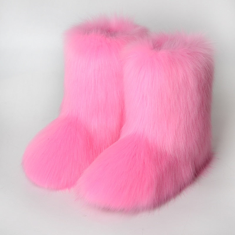 Funky Furry Boots