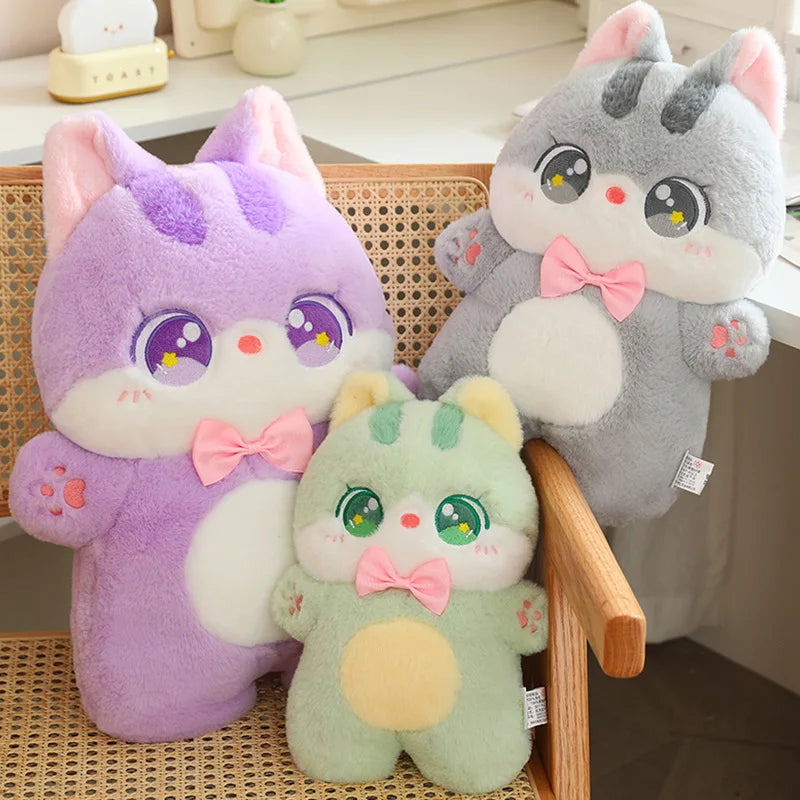 Pastel Cute Cat Plushies