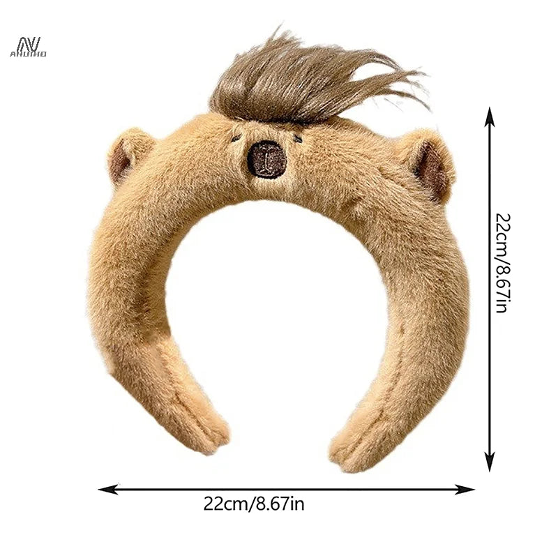 Cute Capybara Plush Headbands