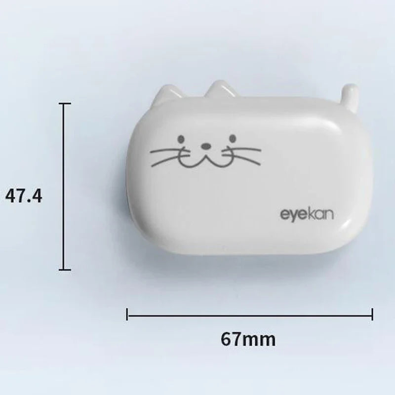 Cute Cat Contact Lens Case