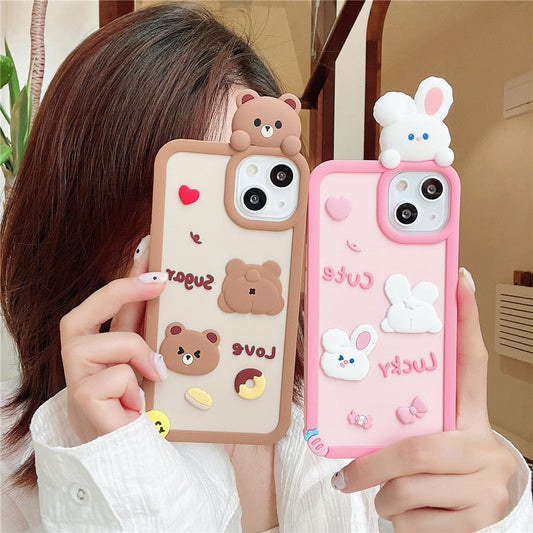 Bunny & Bear iPhone Cases