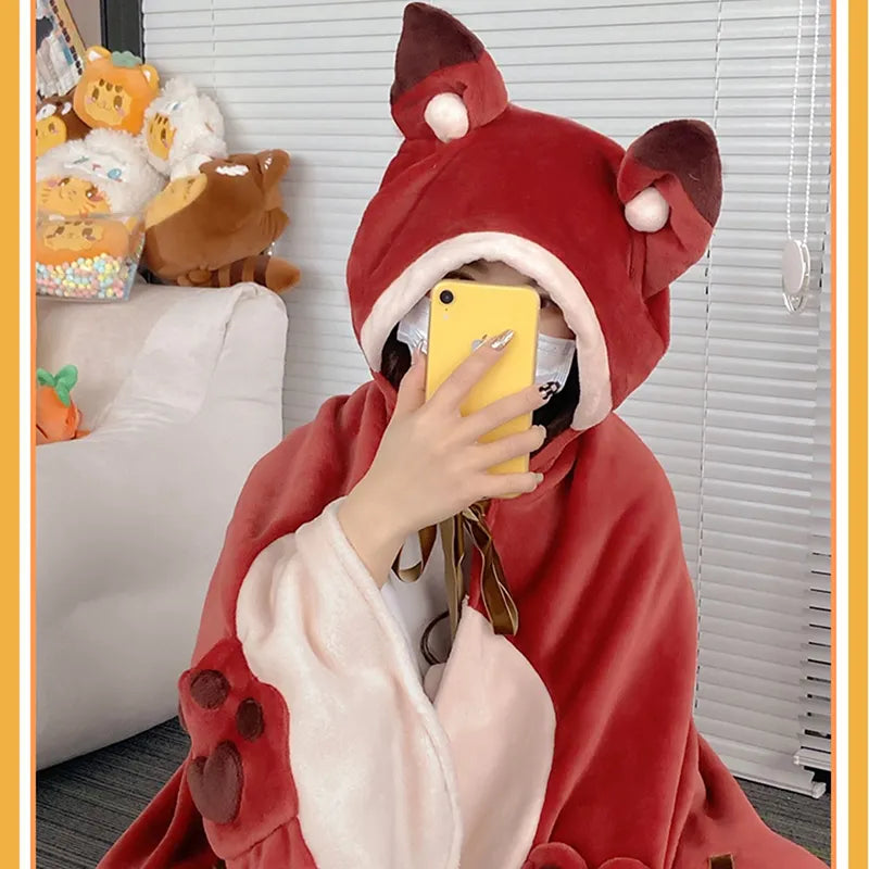 Fox Hoodie Cloak