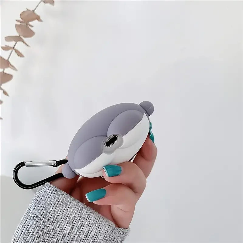 Kawaii Shark AirPods Case