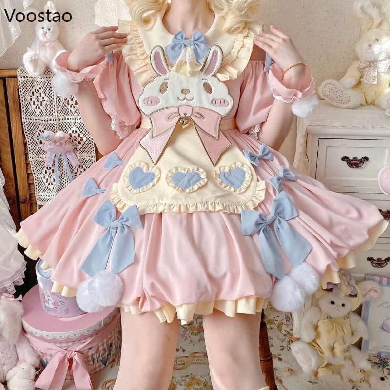 Sweet Lolita Bunny Party Dress