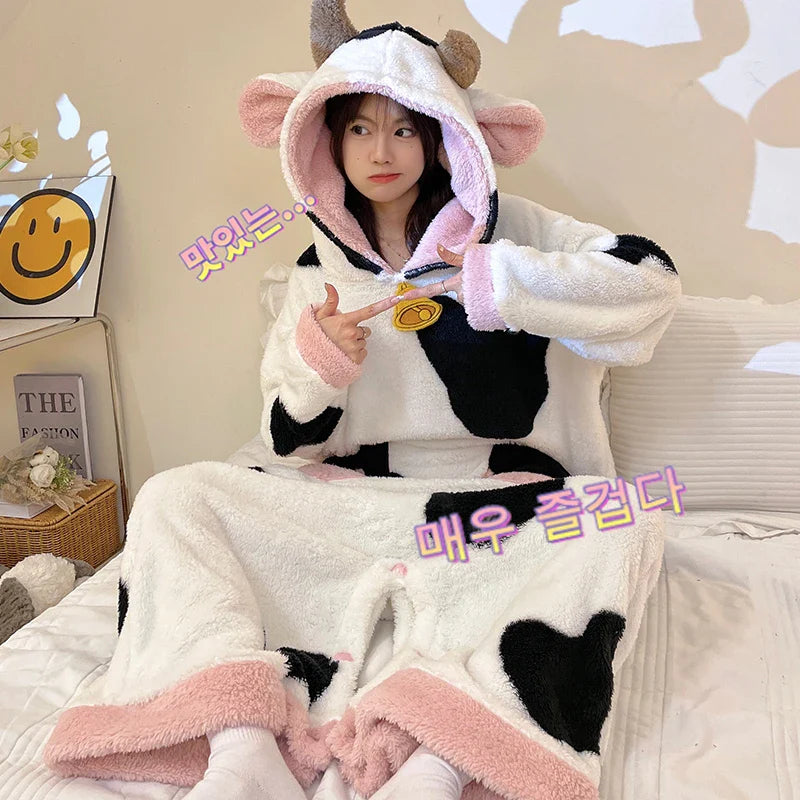 Kigurumi Cow Pajama Onesie