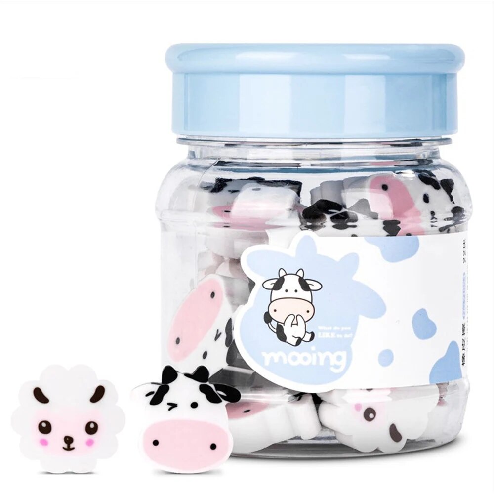 Cow & Sheep Erasers