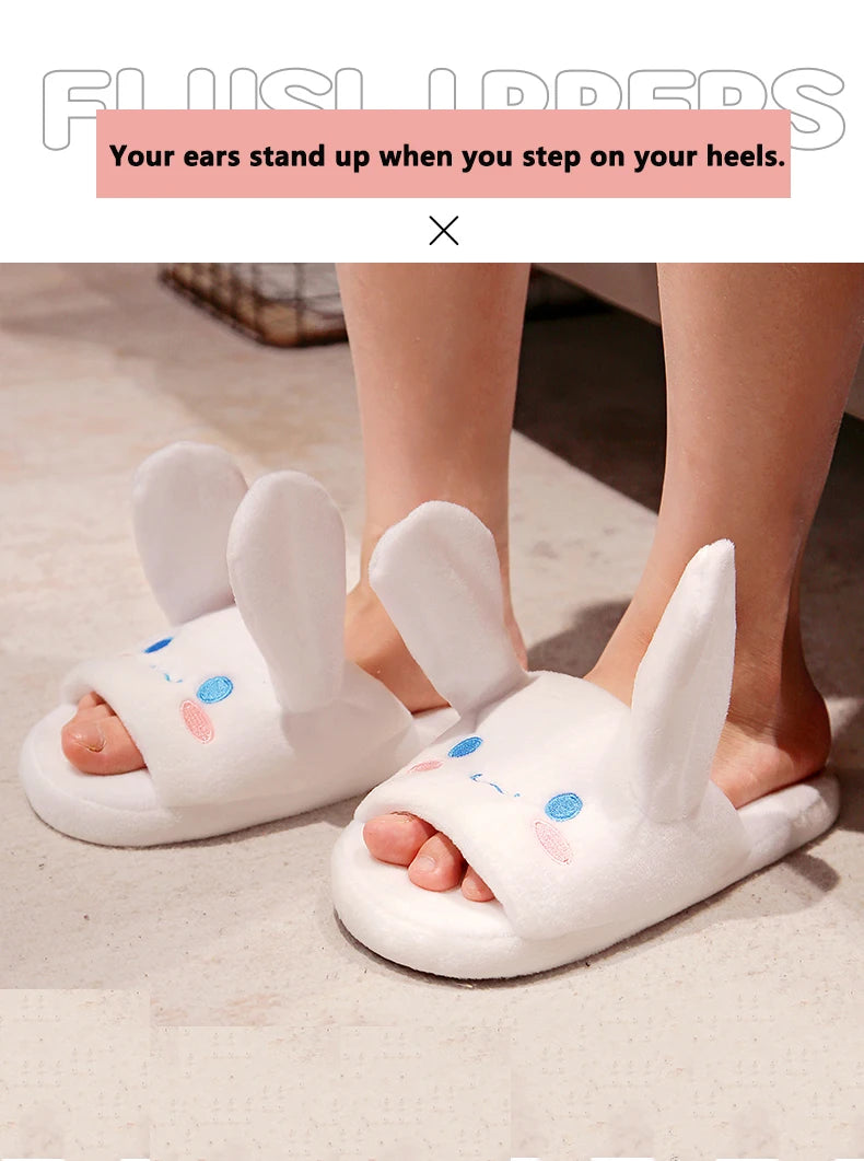 Cute Sanrio Ear Slippers