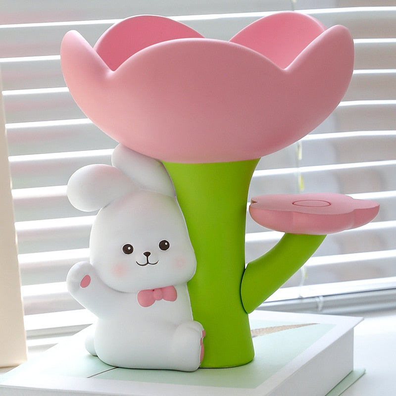 Flower Bunny Storage Stand