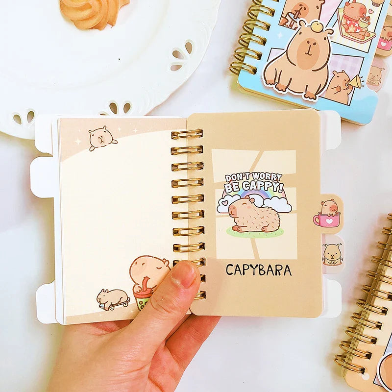 Cute Capybara Mini Notebooks