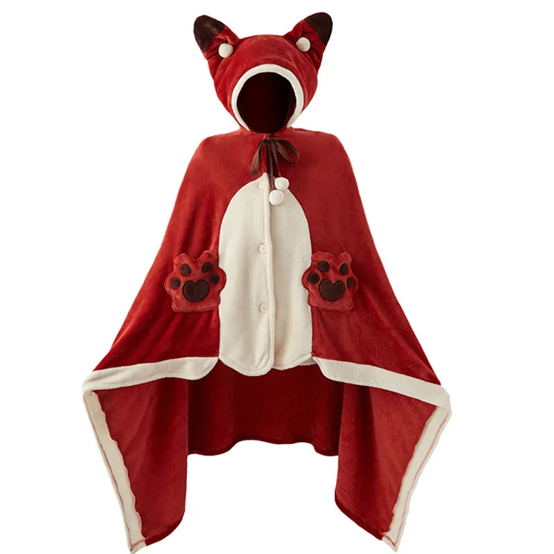 Fox Hoodie Cloak