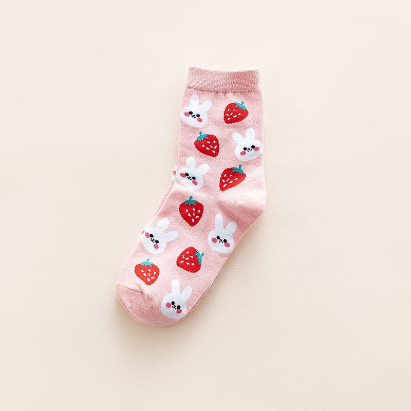 Fruit and Animal Socks