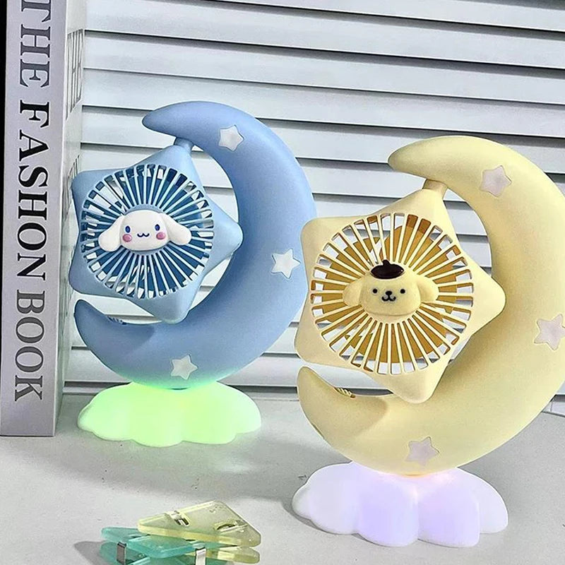 Sanrio Moon Desk Fan