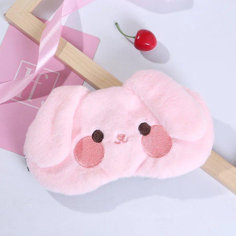 Kawaii Animal Plush Sleep Masks