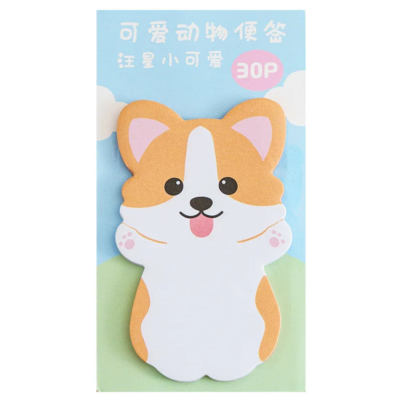 Kawaii Animal Hugs Sticky Notes