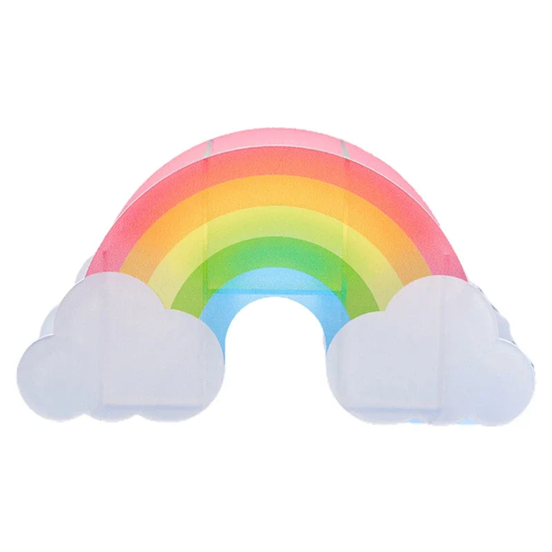 Rainbow Cloud Acrylic Pen Holder