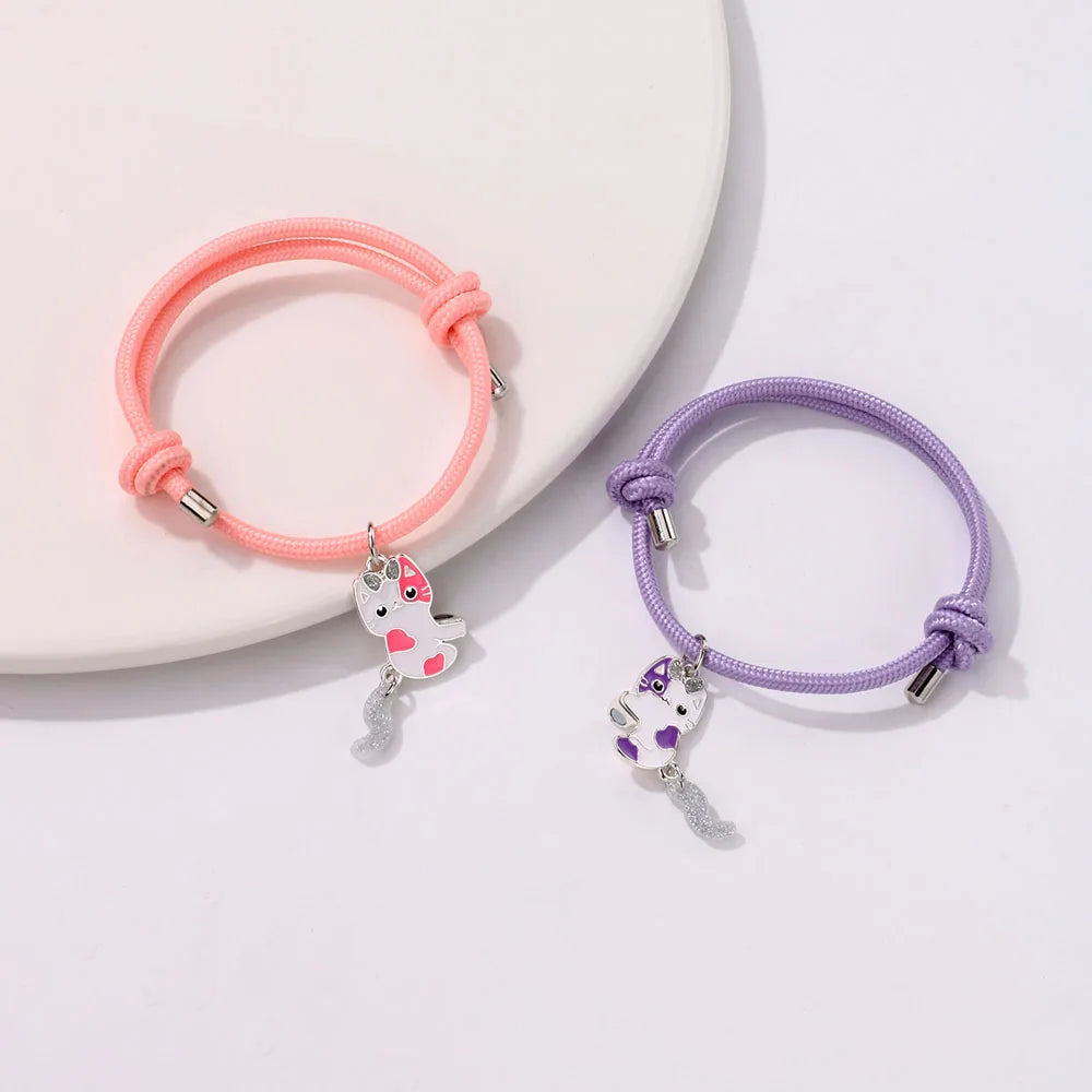 Kawaii Cat Friendship Bracelets