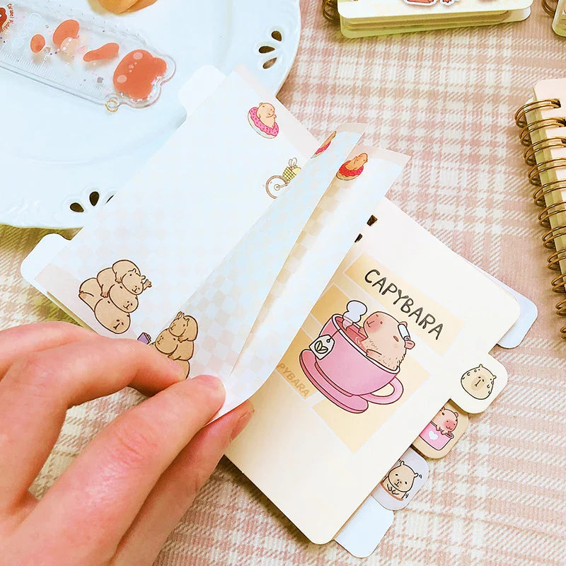 Cute Capybara Mini Notebooks