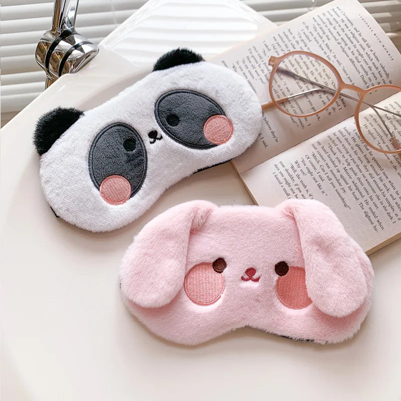 Kawaii Animal Plush Sleep Masks