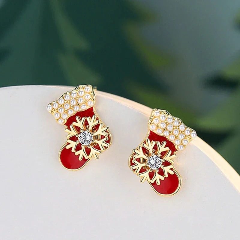 Christmas Drop Earrings